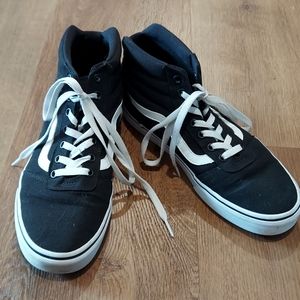 Black Vans high tops